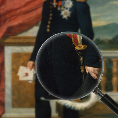 Ritratto Del Politico E Soldato Francese Étienne Maurice Gérard Jacques Louis David jld54 quadro stampato su tela