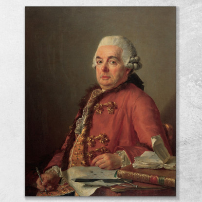 Ritratto Di Jacques François Desmaisons Jacques Louis David jld55 quadro stampato su tela