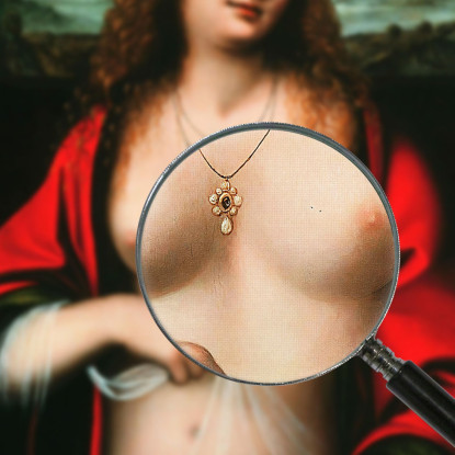 Maria Maddalena Leonardo Da Vinci ldv23 quadro stampato su tela