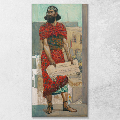 Baruch James Tissot jts9 quadro stampato su tela