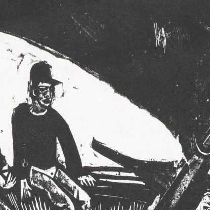 Barche A Vela A Fehmarn 1914 Ernst Ludwig Kirchner elk38 quadro stampato su tela