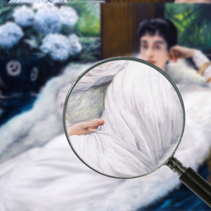 Clotilde Briatte Comtesse Pillet-Will James Tissot jts13 quadro stampato su tela