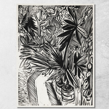 Jena 1914 Ernst Ludwig Kirchner elk71 quadro stampato su tela