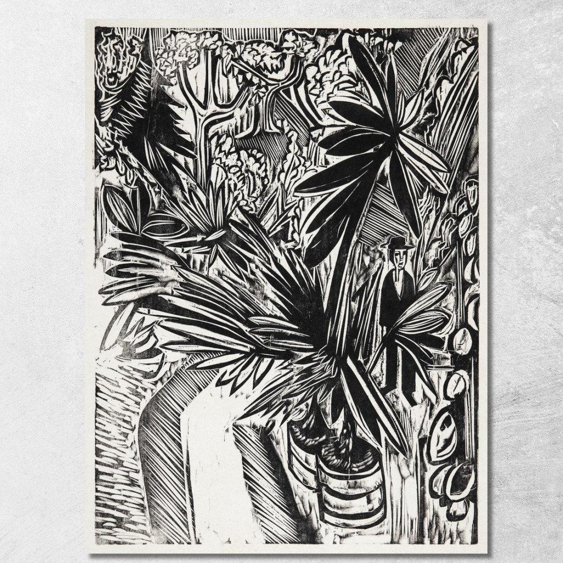 Jena 1914 Ernst Ludwig Kirchner elk71 quadro stampato su tela