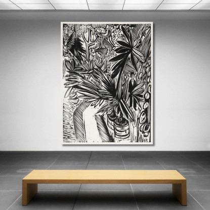 Jena 1914 Ernst Ludwig Kirchner elk71 quadro stampato su tela