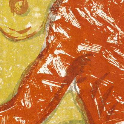 Scena D'Amore Scena D'Amore 1908 Ernst Ludwig Kirchner elk74 quadro stampato su tela