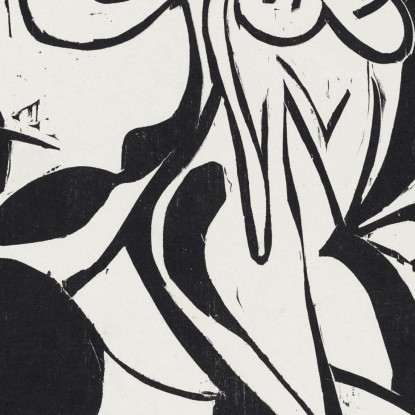 La Danza Di Mary Wigman 1933 Ernst Ludwig Kirchner elk77 quadro stampato su tela