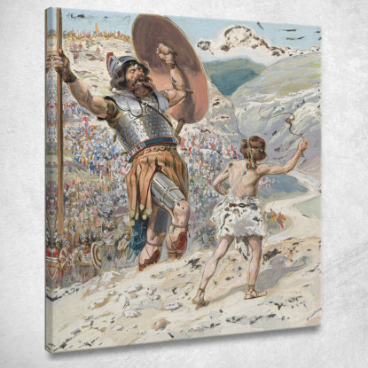 Davide Lancia La Pietra James Tissot jts19 quadro stampato su tela