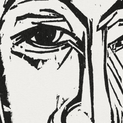 Wehrlin Di Fronte 1924 Ernst Ludwig Kirchner elk157 quadro stampato su tela