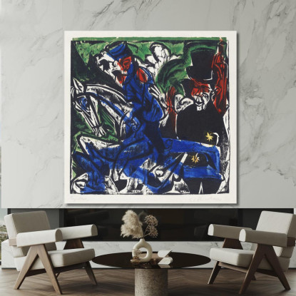 L'Histoire Merveilleuse De Peter Schlemihl Schlemihl Rencontre Le Petit Homme Gris Sur La Route 191 Ernst Ludwig Kirchner tablea