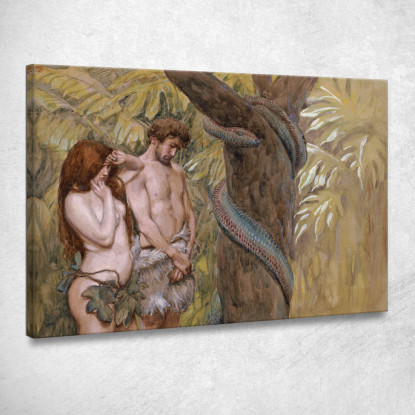 La Maledizione Di Dio James Tissot jts29 quadro stampato su tela