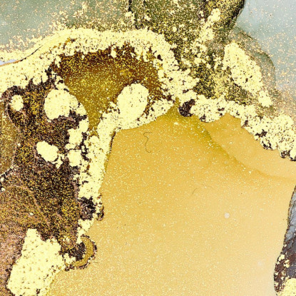 Quadro Astratto Con Texture Dorate E Colori Pastello abs19 quadro stampato su tela