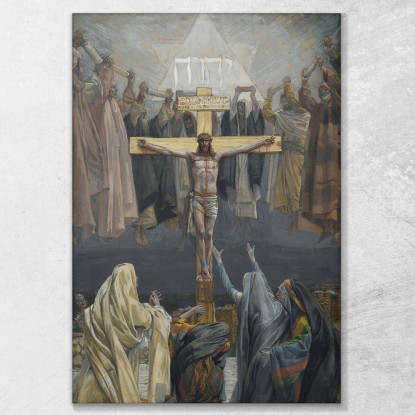 È Finito James Tissot jts37 quadro stampato su tela