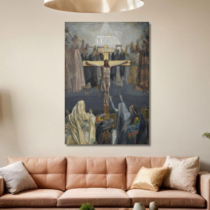 È Finito James Tissot jts37 quadro stampato su tela