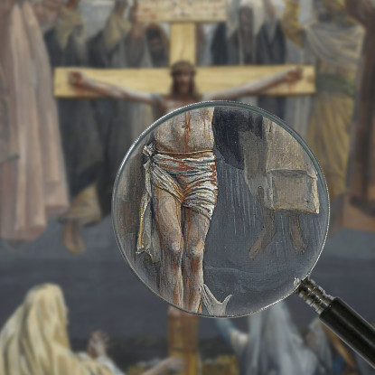 È Finito James Tissot jts37 quadro stampato su tela