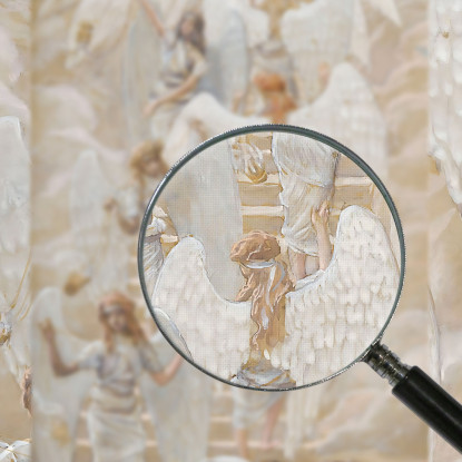 Il Sogno Di Giacobbe James Tissot jts39 quadro stampato su tela