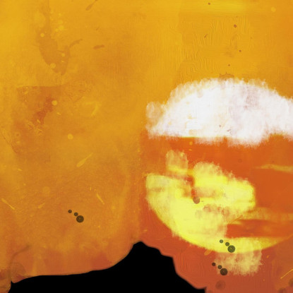 Quadro Tramonto Africano Con Animali afr27 quadro stampato su tela