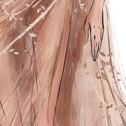 Quadro Abito Da Sera Raffinato Fashion fsn1 quadro stampato su tela