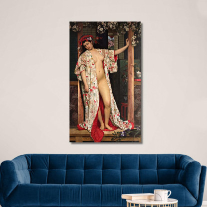 I Giapponesi Nel Bagno James Tissot jts54 quadro stampato su tela