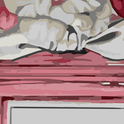 Quadro Profumo Con Rose Eleganti Fashion fsn68 quadro stampato su tela