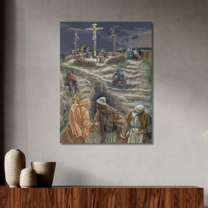 Dio Mio Dio Mio Perché Mi Hai Abbandonato? James Tissot jts66 quadro stampato su tela