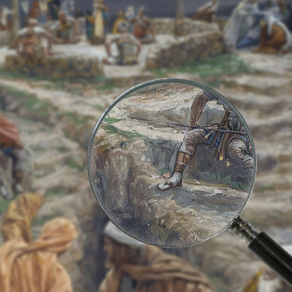 Dio Mio Dio Mio Perché Mi Hai Abbandonato? James Tissot jts66 quadro stampato su tela