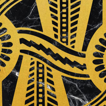 Quadro Carte Da Gioco Regina Di Cuori Oro plc12 quadro stampato su tela