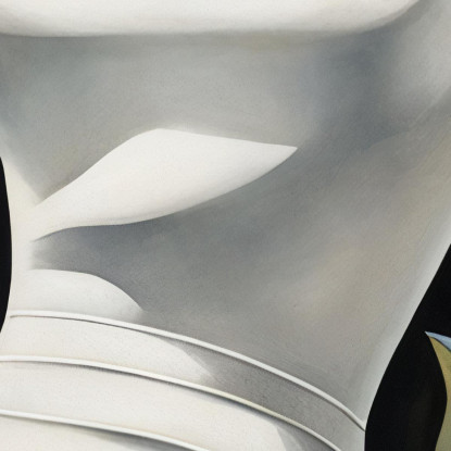 Signora Con Fiore Stile Tamara de Lempicka ilmt7 quadro stampato su tela