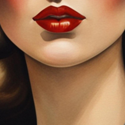 Ritratto Di Una Signora In Bianco Stile Tamara de Lempicka ilmt11 quadro stampato su tela