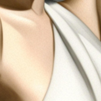 Donna In Bianco Stile Tamara de Lempicka ilmt23 quadro stampato su tela