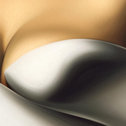 Donna In Velluto Bianco Stile Tamara de Lempicka ilmt24 quadro stampato su tela