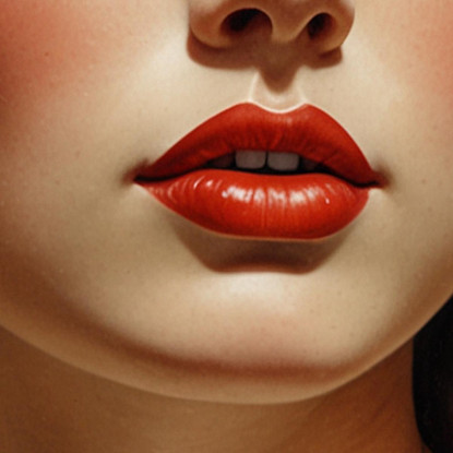 Donna Con Cappello Bianco E Fiori Stile Tamara de Lempicka ilmt25 quadro stampato su tela