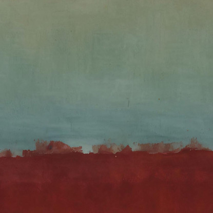 Oro Caldo E Blu Freddo Reinterpretazione Mark Rothko irhk20 quadro stampato su tela