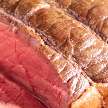 Quadro Moderno Arrosto Di Manzo Su Tagliere foo3 quadro stampato su tela