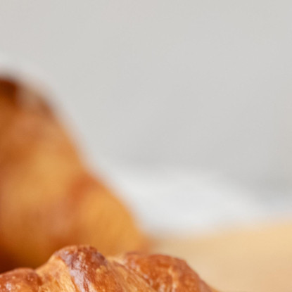 Quadro Moderno Colazione Francese Con Croissant E Caffè foo34 quadro stampato su tela