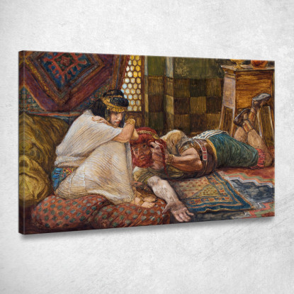 Sansone Rivela Il Suo Segreto A Dalila James Tissot jts90 quadro stampato su tela