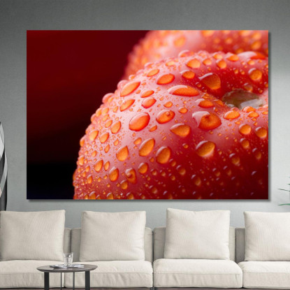 Quadro Moderno Pesca Con Gocce Di Rugiada foo91 quadro stampato su tela