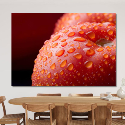 Quadro Moderno Pesca Con Gocce Di Rugiada foo91 quadro stampato su tela