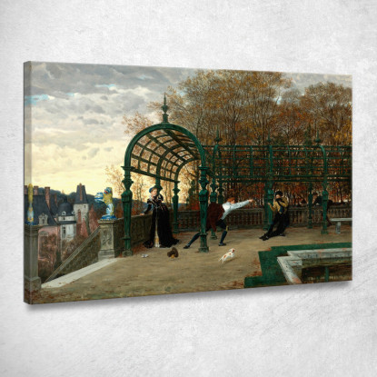 Tentativo Di Rapimento Il Tentato Rapimento James Tissot jts102 quadro stampato su tela