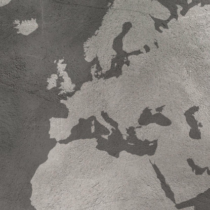 Quadro Mappa Del Mondo In Stile Industriale Con Sfondo Scuro E Texture Metallica map31 quadro stampato su tela