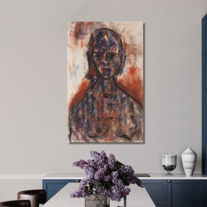 Studio Di Nudo Christian Rohlfs cro3 quadro stampato su tela