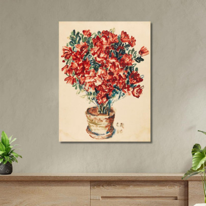 Azalea Christian Rohlfs cro6 quadro stampato su tela