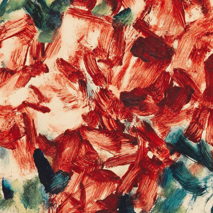 Azalea Christian Rohlfs cro6 quadro stampato su tela