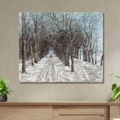 Viale Del Belvedere A Weimar Christian Rohlfs cro9 quadro stampato su tela