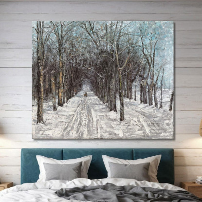 Viale Del Belvedere A Weimar Christian Rohlfs cro9 quadro stampato su tela