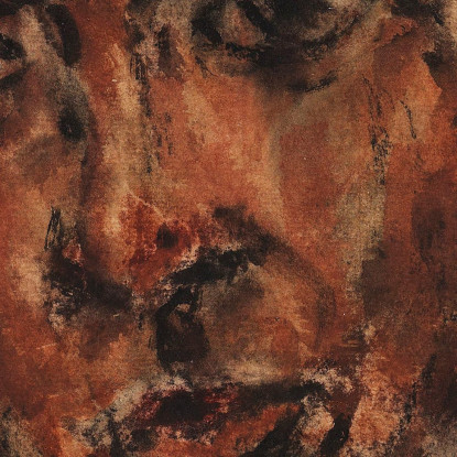 Ragazzo Con Cappello Christian Rohlfs cro15 quadro stampato su tela