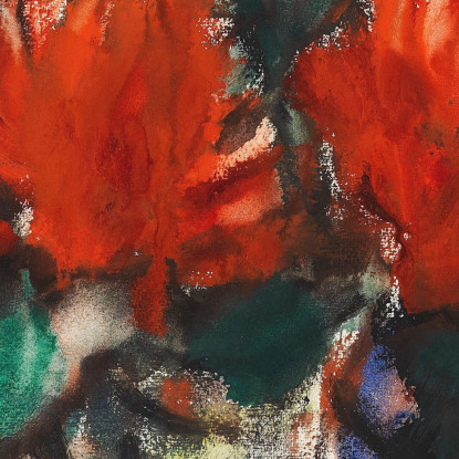 Dalie Christian Rohlfs cro18 quadro stampato su tela