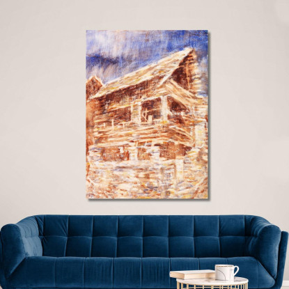 Casa A Bosco Christian Rohlfs cro37 quadro stampato su tela