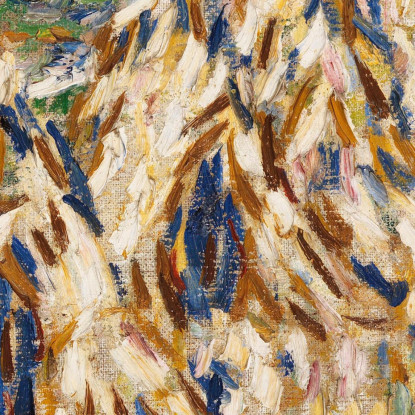 Fantocci Di Grano Nel Campo Christian Rohlfs cro50 quadro stampato su tela