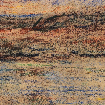 Lago Alla Luce Della Sera Christian Rohlfs cro69 quadro stampato su tela